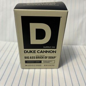 Duke Cannon Big Ass Brick of Soap — Midnight Swim (Beige/Black)